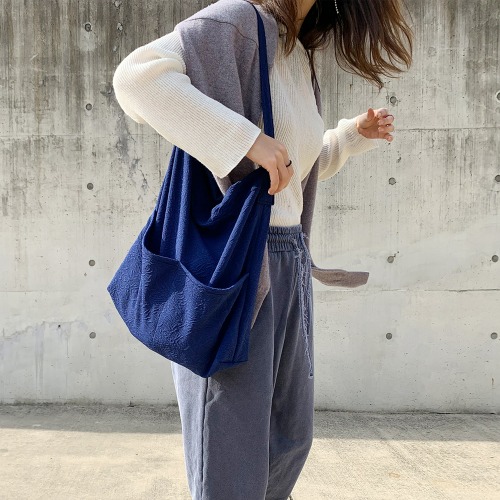 knit bag_ragoon blue